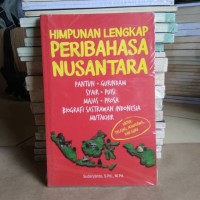 Himpunan Peribahasa Nusantara