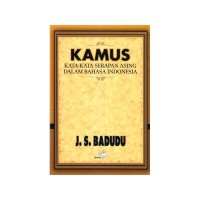 Kamus Kata Kata Serapan Asing Dalam Bahasa Indonesia