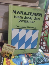 Image of Manajemen suatu dasar dan pengantar