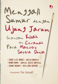 Menggali sumur dengan ujung jarum