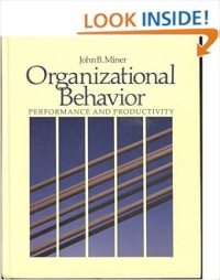 Organizational Behavior Performance and Productivity