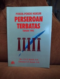 Pokok Pokok Hukum Perseroan Terbatas Tahun 1995