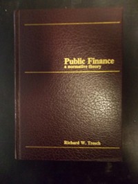 Image of Public Finance : a normative theory